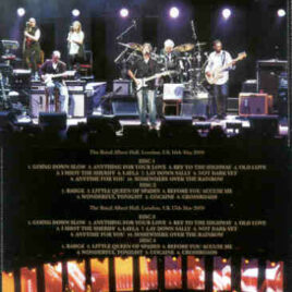 Eric Clapton - Welcome Back , Andy ( 4 cd set ) ( Royal Albert Hall , London , UK , May 16th & 17th , 2009 )