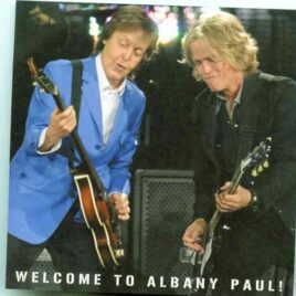 Paul McCartney - Welcome to Albany Paul ( 2CD ) ( Live at Times Union Center, Albany, NY, 2014 July 5th ) (Digital Aud) Green Apple front cover