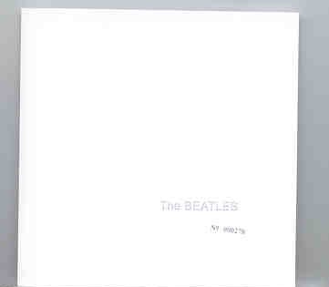 The Beatles – White Album Disc 1 ( Apple UK Release MONO ) front cover The Beatles - White Album Disc 1 ( Apple UK Release MONO ) front cover