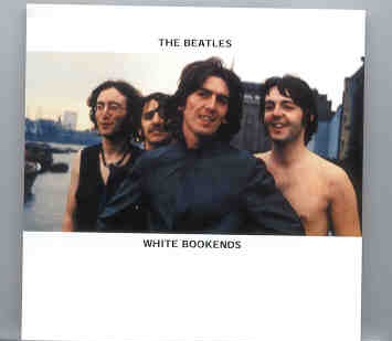 The Beatles – White Bookends ( Monochrome ) front cover The Beatles - White Bookends ( Monochrome ) front cover
