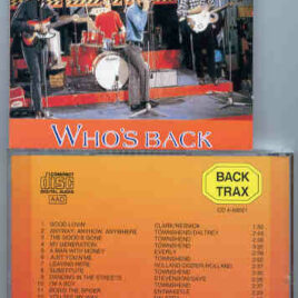 The Who - Who's Back ( Back Trax ) ( Live in London 1965 - 1967 plus Richmond Jazz Festival August 1965 )