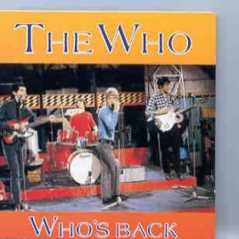 The Who - Who's Back ( Back Trax ) ( Live in London 1965 - 1967 plus Richmond Jazz Festival August 1965 ) front cover