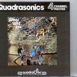 Paul McCartney - Wings Wild Life Quadraphonic  ( Odeon Quadraphonics ) front cover