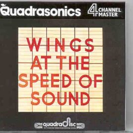 Paul McCartney - Wings At The Speed Of Sound Quadraphonic ( Odeon Quadraphonics ) front cover