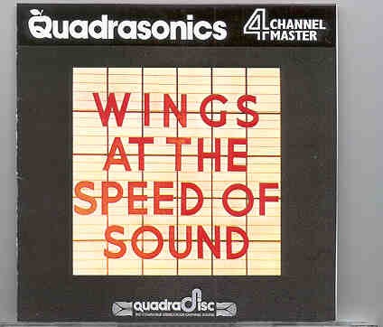 Paul McCartney – Wings At The Speed Of Sound Quadraphonic ( Odeon Quadraphonics ) front cover Paul McCartney - Wings At The Speed Of Sound Quadraphonic ( Odeon Quadraphonics ) front cover