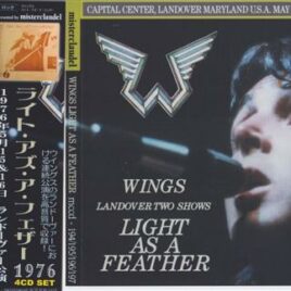 Paul McCartney - Wings Light As A Feather ( 4 CD SET ) ( Misterclaudel ) ( Capital Center Landover Maryland USA May 15 & 16, 1976 )