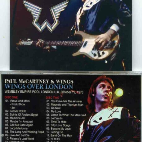 Paul McCartney - Wings Over London 1976 (2CD ) ( Misterclaudel ) ( Wembley Empire Pool London UK October 19, 1976 )