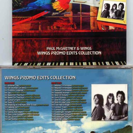 Paul McCartney - Wings Promo Edits Collection ( 2 CD SET ) ( Misterclaudel )  ( Original Master Recordings 1970 - 1979 )