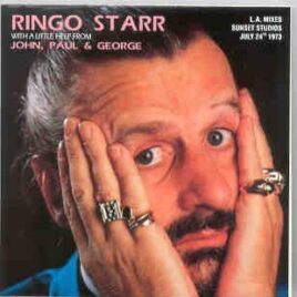 Ringo Starr - With A Little Help From John , Paul And George front cover