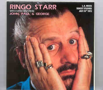 Ringo Starr – With A Little Help From John , Paul And George front cover Ringo Starr - With A Little Help From John , Paul And George front cover