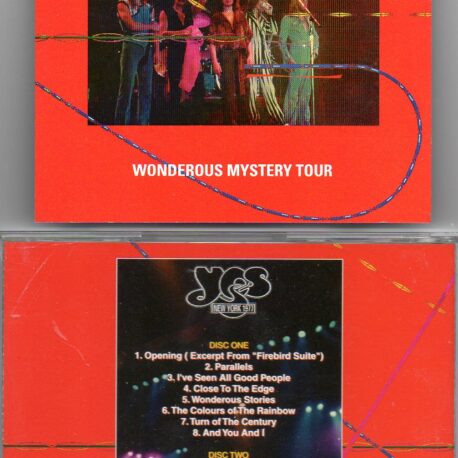 Yes - Wonderous Mystery Tour ( Highland ) ( 2 CD!!!!! SET ) ( Springfield , Massachusetts , August 10th , 1977 )