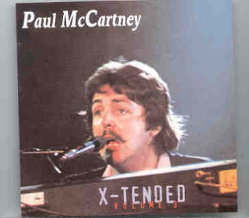 Paul McCartney – X-Tended front cover Paul McCartney - X-Tended front cover