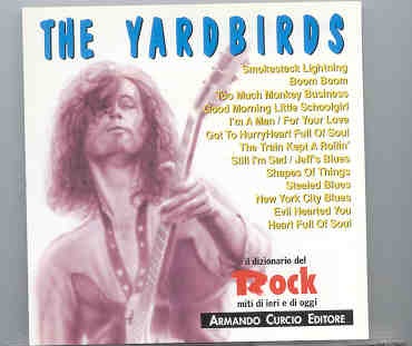 Eric Clapton – The Yardbirds Live ( Armando Curcio Editore ) front cover Eric Clapton - The Yardbirds Live ( Armando Curcio Editore ) front cover