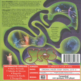 DVD YES - Live In Philadelphia 1979 