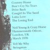 DVD Neil Young - Yesteryear Of The Horse ( Live 1976 Pro Shot )