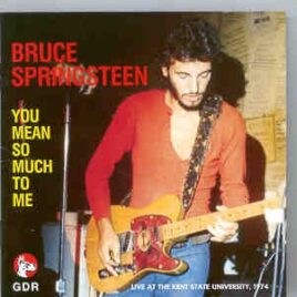 Bruce Springsteen - You Mean So Much To Me  ( Great Dane ) ( 2 CD SET ) front cover