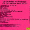 Frank Zappa - 'Tis The Season To Be Jelly  ( Living Legend ) ( Live in Stockholm '67 + Dallas '63 + USA 1967 )