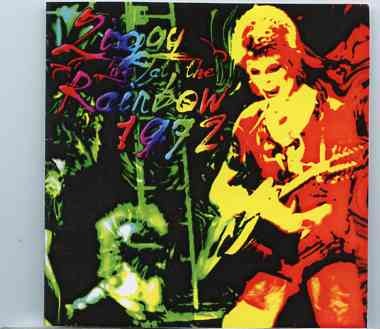 David Bowie – Ziggy Live At The Rainbow 1972 ( 2 CD ) ( Finsbury Park Rainbow Theater , August 20th , 1972 ) front cover David Bowie - Ziggy Live At The Rainbow 1972 ( 2 CD ) ( Finsbury Park Rainbow Theater , August 20th , 1972 ) front cover