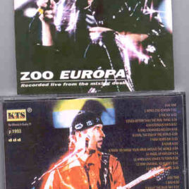 U2 - Zoo Europa ( KTS ) ( 2 CD!!!!! set )( Live From The Mixing Desk On Tour 1993 )