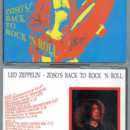 Led Zeppelin - Zoso's Back To Rock 'N' Roll ( 2 CD set ) ( Oh Boy Recs. ) ( Vancouver '70 & Toronto /71 )