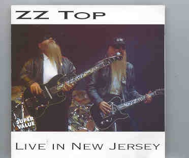 ZZ TOP – Live In New Jersey ( On Stage )( Recorded Live in Passaic , New Jersey , in June 1980 ) front cover ZZ TOP - Live In New Jersey ( On Stage )( Recorded Live in Passaic , New Jersey , in June 1980 ) front cover
