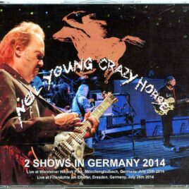Neil Young - 2 Shows In Germany 2014 (4 CD SET ) ( Monchengladbach , Germany July 25th & Dresden , Germany July 26th , 2014 ) front cover
