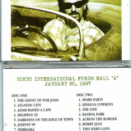 Sprinsteen - Across The Border ( 2 CD )(Amsterdam Recs.) ( Live at Tokyo International Forum Hall "A" , January 30th , 1997 )