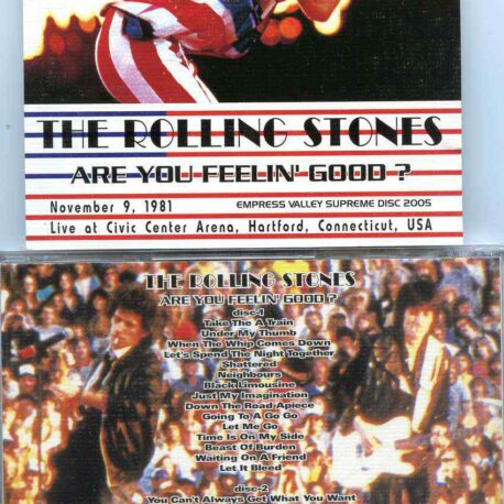 Rolling Stone - Are You Feelin' Good ? ( 2 CD ) ( Live at Civic Center Arena , Hartford , Connecticut , USA , November 9th , 1981 )