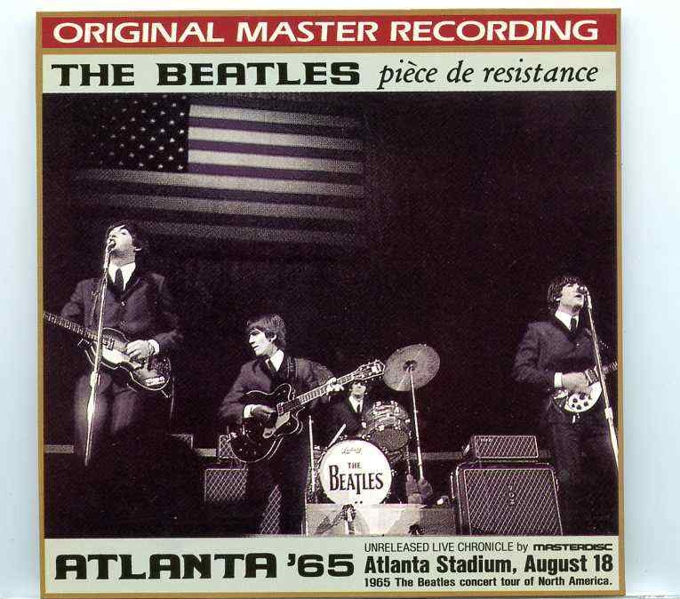 The Beatles – Atlanta ’65 ( Masterdisc ) front cover The Beatles - Atlanta '65 ( Masterdisc ) front cover