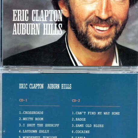 Eric Clapton - Auburn Hills ( 2 CD ) ( Live at The Palace , Detroit , MI , USA , September 16th , 1988 )