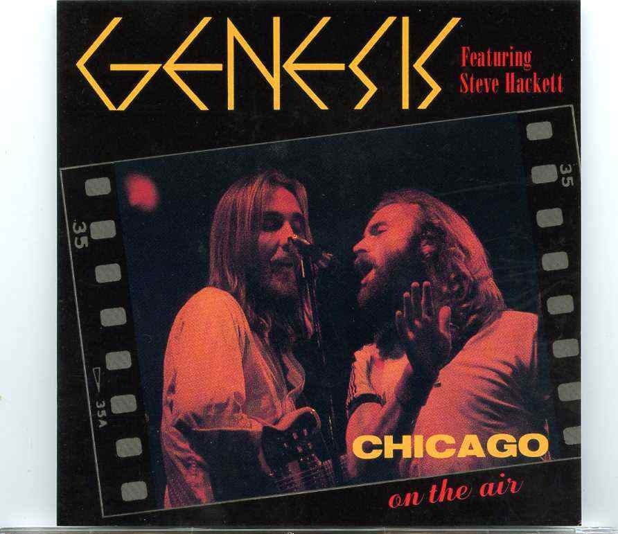 Genesis – Chicago On The Air ( 2 CD ) ( Chicago City Auditorium , Feb 17th , 1977 plus Uptown Theatre Oct 13th 78 ) front cover Genesis - Chicago On The Air ( 2 CD ) ( Chicago City Auditorium , Feb 17th , 1977 plus Uptown Theatre Oct 13th 78 ) front cover