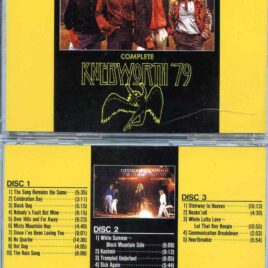Led Zeppelin - Complete Knebworth 1979 ( 3 CD SET ) ( Live at Knebworth August 4th & 11th , 1979 )
