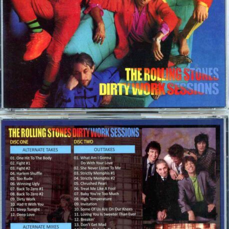 Rolling Stone - Dirty Work Sessions 9 ( 3 CD SET ) ( MAYFLOWER )( Dirty Work Studio Sessions Alternates and Outtakes )