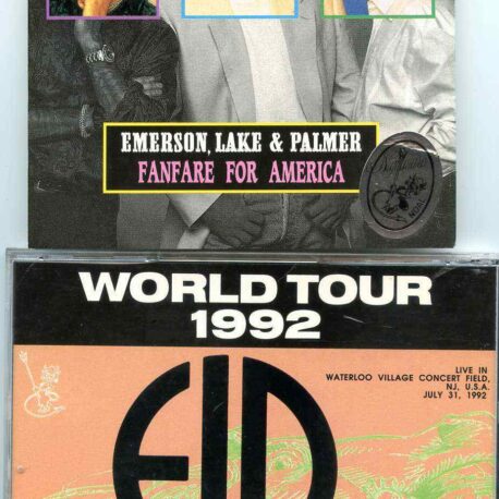 ELP - Fanfare For The America ( Live In Waterloo Village Concert Field , New Jersey , USA , July 31st , 1992 )