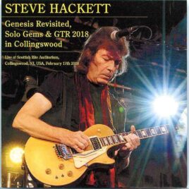 Genesis - Genesis Revisited ( 2 CD )( Steve Hackett At Scottish Rite Auditorium , Collingswood , New Jersey  Feb 17th , 2018 ) front cover