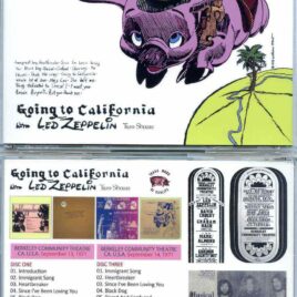 Led Zeppelin - Going To California Two Shows ( 4 cd set )( Wendy ) ( Berkeley , CA , USA , Sep. 13th & 14th , 1971 )
