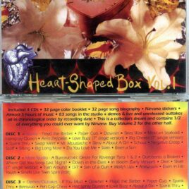 Nirvana - Heart Shaped Box Vol 1 ( 4 CD SET Plus TWO 32 Pages Booklets )