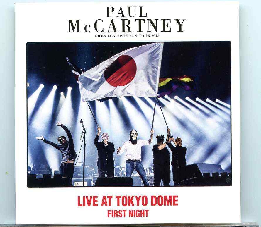 Paul McCartney – Live At Tokyo Dome First Night ( 2 CD ) ( Live at Tokyo Dome , Tokyo , Japan , October 31st , 2018 ) front cover Paul McCartney - Live At Tokyo Dome First Night ( 2 CD ) ( Live at Tokyo Dome , Tokyo , Japan , October 31st , 2018 ) front cover