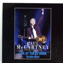 Paul McCartney - Live At Tokyo Dome Second Night ( 2 CD ) ( Live At Tokyo Dome , Tokyo , Japan , November 1st , 2018 ) front cover