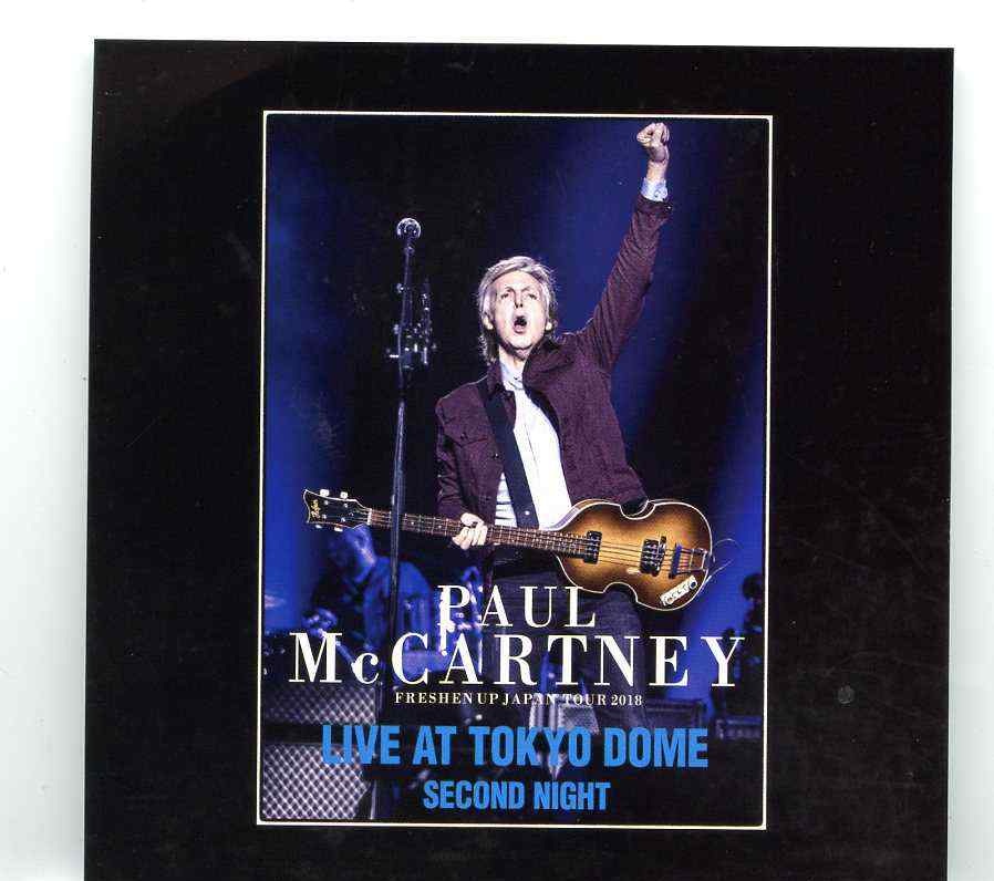 Paul McCartney – Live At Tokyo Dome Second Night ( 2 CD ) ( Live At Tokyo Dome , Tokyo , Japan , November 1st , 2018 ) front cover Paul McCartney - Live At Tokyo Dome Second Night ( 2 CD ) ( Live At Tokyo Dome , Tokyo , Japan , November 1st , 2018 ) front cover