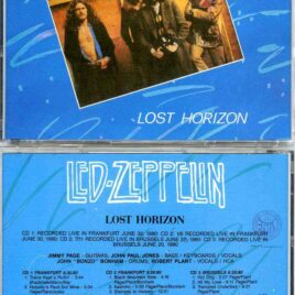 Led Zeppelin - Lost Horizon ( 3 CD SET ) ( Lobster ) ( Frankfurt , Germany June 30th 1980 & Brussels , Belgium , June 20th 1980 )