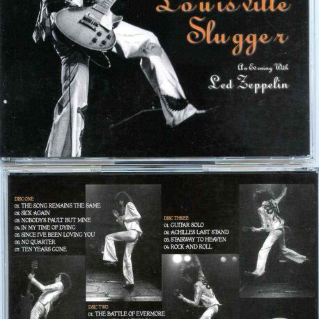 Led Zeppelin - Louisville Slugger  ( 3 cd set ) ( Wendy ) ( Kentucky Fairgrounds Center , Louisville , KY , USA , April 25th , 1977 )