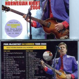 Paul Mccartney - Norwegian Night 2004 ( 2 cd set ) ( Valkyrie ) ( Valle Hovin , Oslo , Norway , June 14th , 2004 )
