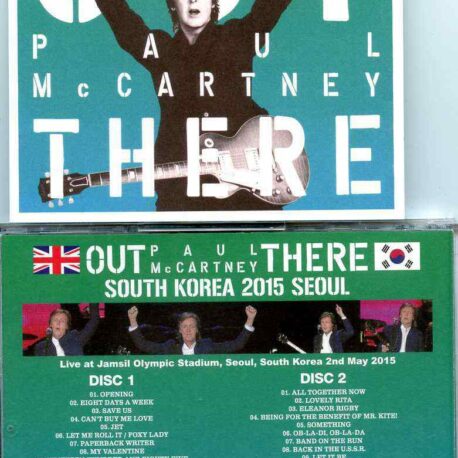 Paul Mccartney - Out There In South Korea 2015 (Green Apple)( 2 CD ) ( Jamsil Olympic Stadium , Seoul , South Korea , May 2nd '15 )