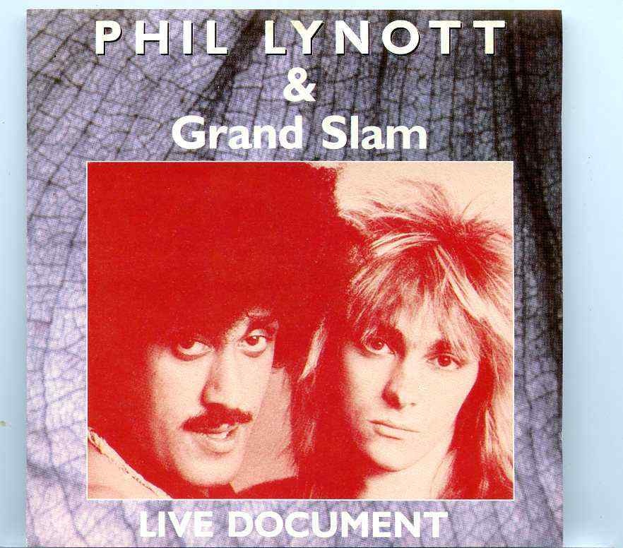 Thin Lizzy – Live Document ( Phil Lynott & Grand Slam Live In Concert 1994 ) ( Living Legend ) front cover Thin Lizzy - Live Document ( Phil Lynott & Grand Slam Live In Concert 1994 ) ( Living Legend ) front cover