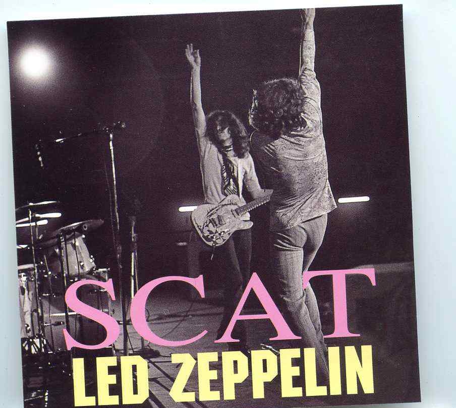 Led Zeppelin – SCAT ( Live at Milwaukee Arena , Milwaukee , Wisconsin , USA , August 31st , 1970 ) front cover Led Zeppelin - SCAT ( Live at Milwaukee Arena , Milwaukee , Wisconsin , USA , August 31st , 1970 ) front cover