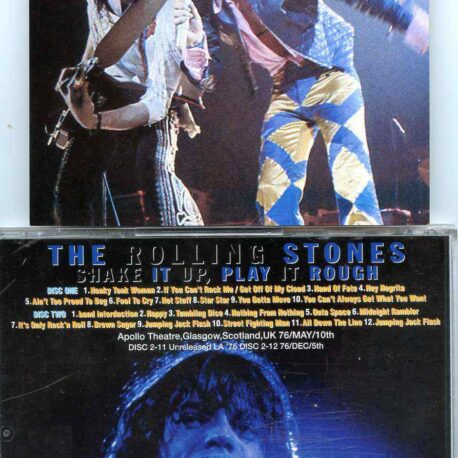 Rolling Stone - Shake It Up Play It Rough ( 2 CD ) ( Apollo Theatre , Glasgow , Scotland , UK , May 10th , 1976 + Unreleased LA '76 )