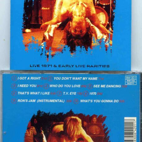 Iggy Pop - Live 1971& Early Live Rarities ( The Stooges at Kiel Auditorium 1971 , Cincinnati 1970 & Wampler's Lake 1968 )