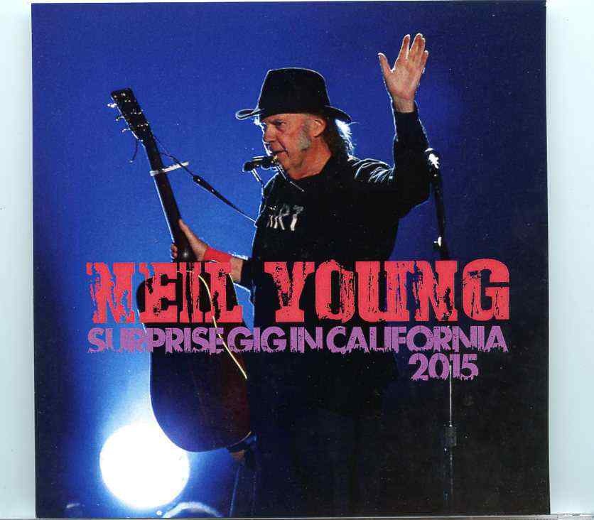 Neil Young – Surprise Gig In California ( 2 CD ) ( SLD Brewing Company , San Luis Obispo , CA , USA , April 16th , 2015 ) front cover Neil Young - Surprise Gig In California ( 2 CD ) ( SLD Brewing Company , San Luis Obispo , CA , USA , April 16th , 2015 ) front cover