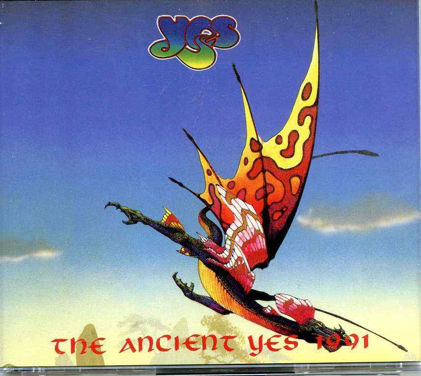 Yes – The Ancient Yes 1991 ( 3 CD SET ) ( Pensacola April 9th 1991, Philadelphia April 16th 1991 & Uniondale April 20th ’91 ) front cover Yes - The Ancient Yes 1991 ( 3 CD SET ) ( Pensacola April 9th 1991, Philadelphia April 16th 1991 & Uniondale April 20th '91 ) front cover